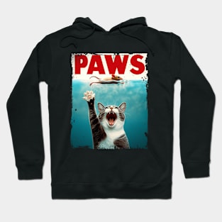 Paws Cat and Mouse Top Cute Funny Cat Hoodie